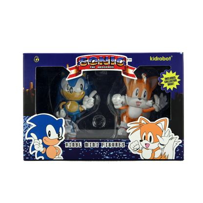 Sonic the Hedgehog Sonic & Tails Vinyl Figure Pack