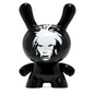 Andy Warhol Fright Wig Self Portrait 8" Monochrome Dunny