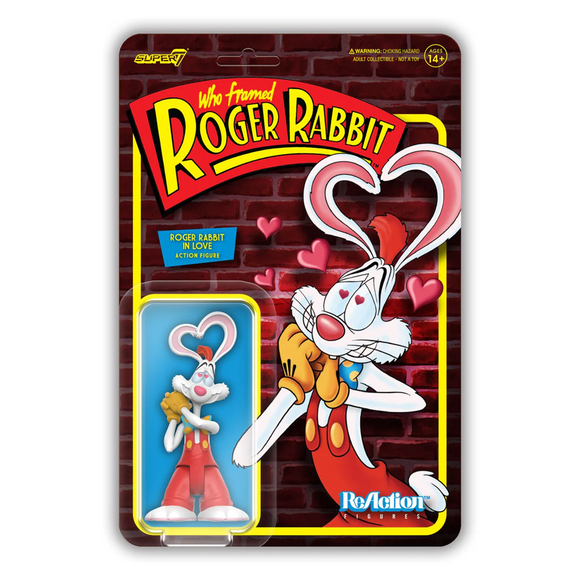 Super7 Who Framed Roger Rabbit In Love Wave 2 Reaction Figure