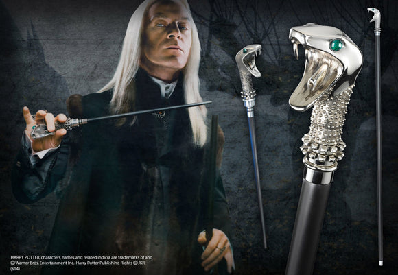 Noble Collection Harry Potter Lucius Malfoy's Walking Stick