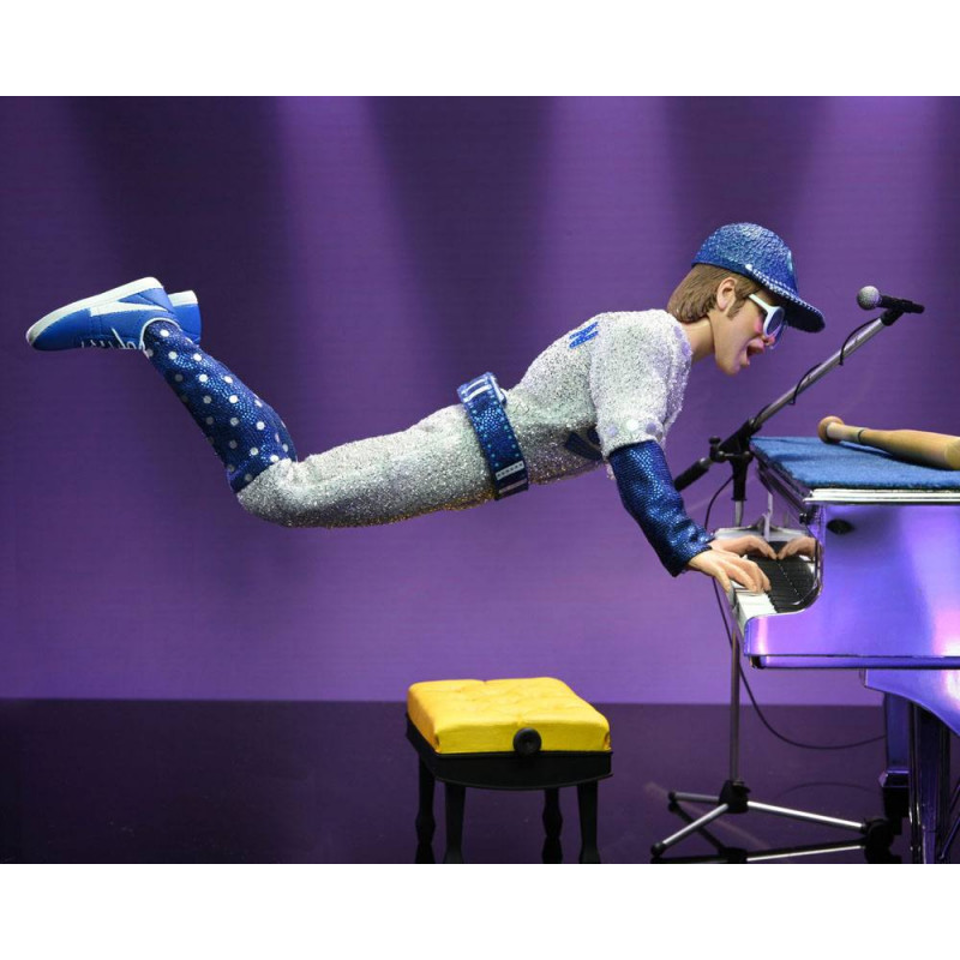 Elton John - 8" Clothed Figure - Elton John (Live 1975) with Piano