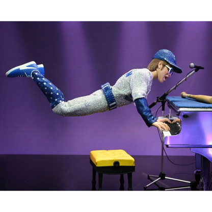 Elton John - 8" Clothed Figure - Elton John (Live 1975) with Piano