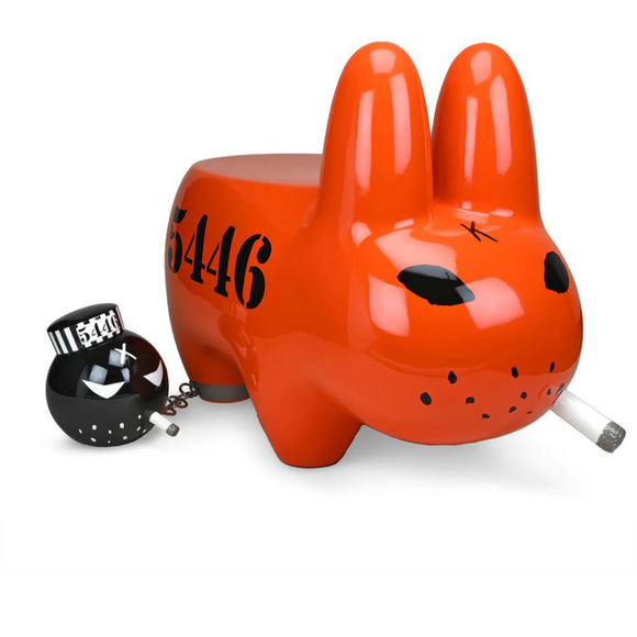 Art Giant Buddies 4 Lyfe Smorkin' Labbit Stool by Frank Kozik