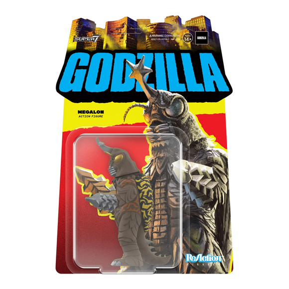 Super7 Toho Godzilla Megalon Wave 3 Reaction Figure