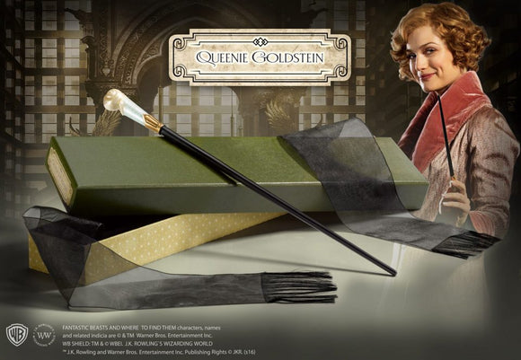 Noble Collection Fantastic Beasts Queenie Goldstein’s Wand with Ollivanders Box