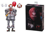 (NECA) IT - 7" Scale Action Figure - Ultimate “I Heart Derry” Pennywise (2017 Movie)