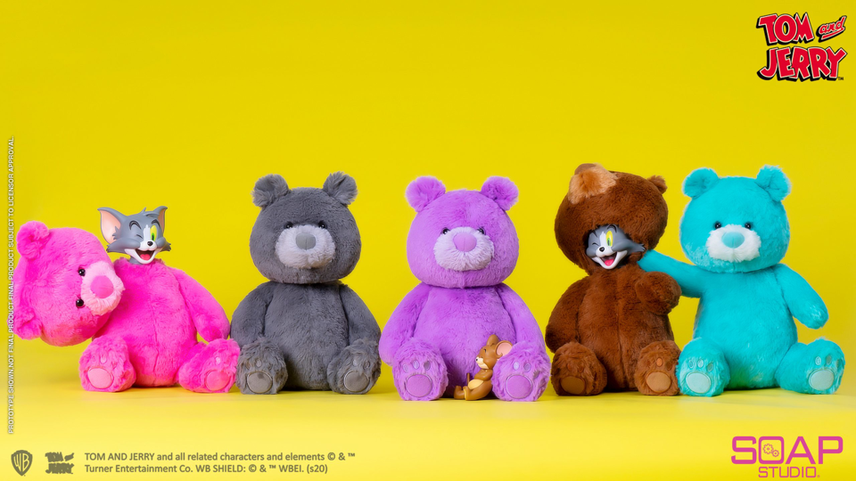 Soap Studio Tom and Jerry Plush Teddy Bear Ver.2