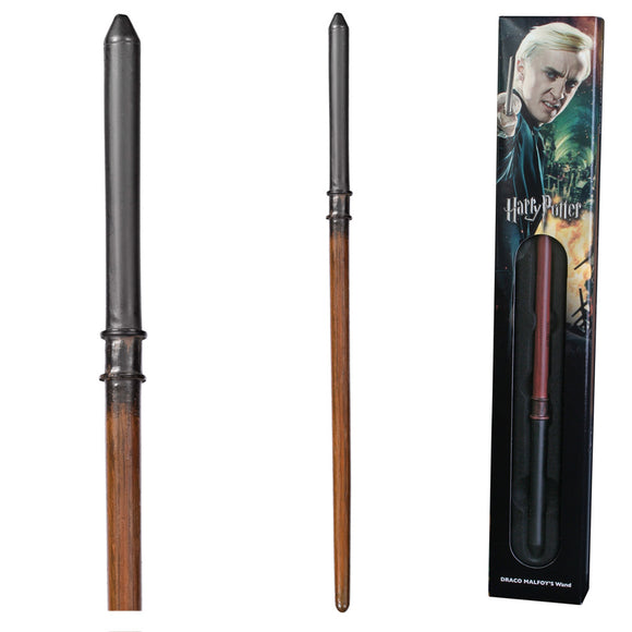 Noble Collection Harry Potter Draco Malfoy Wand with Character Box