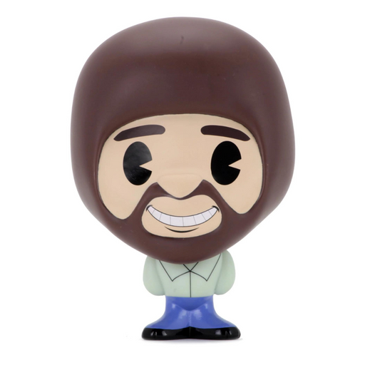 Bob Ross Bhunny 4" Stylized Figure with Collectible Keychain