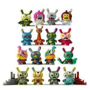 Kaiju Dunny Battle 3" Mini Blindbox Figures by Kidrobot x Clutter