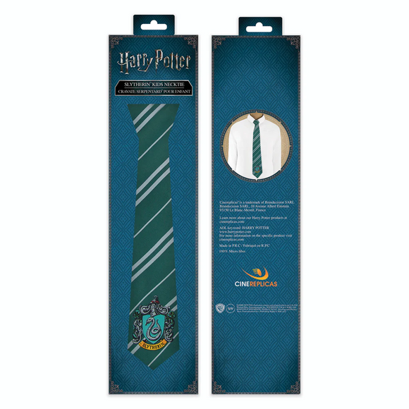 Cinereplicas Harry Potter Slytherin Crest Necktie XS and Kids