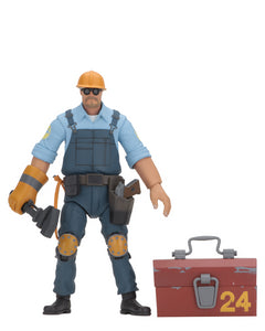 (NECA) Team Fortress - 7" Scale Action Figure - Series 3.5 BLU - Engineer