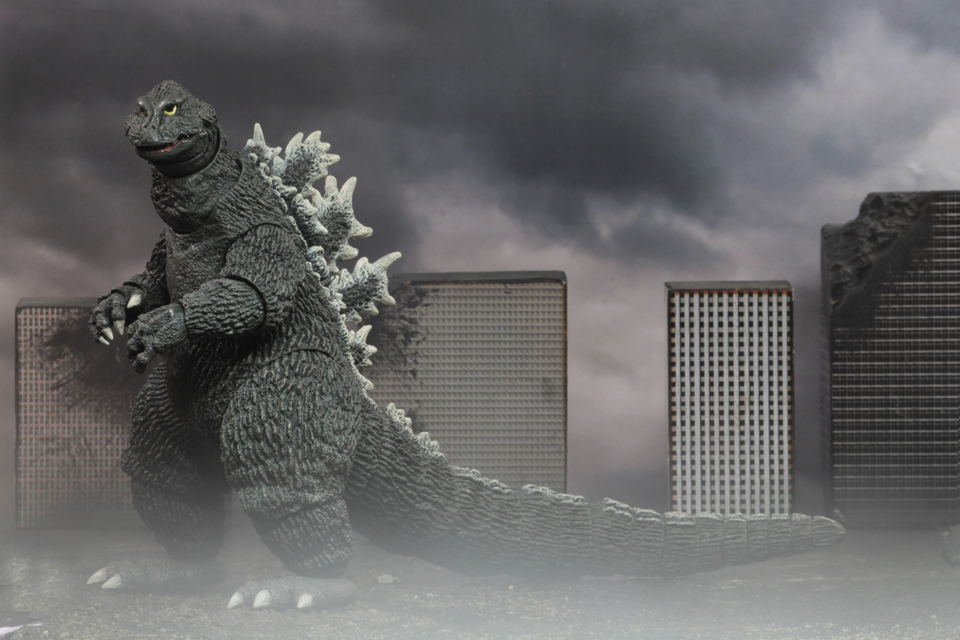 (NECA) Godzilla - 12" Head to Tail Action Figure - Godzilla (King Kong vs. Godzilla 1962 Movie)