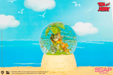 Soap Studio Tom and Jerry Tropical Oasis Snow Globe