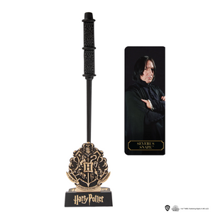 Cinereplicas Harry Potter Snape Deluxe Wand Pen with Stand & Bookmark