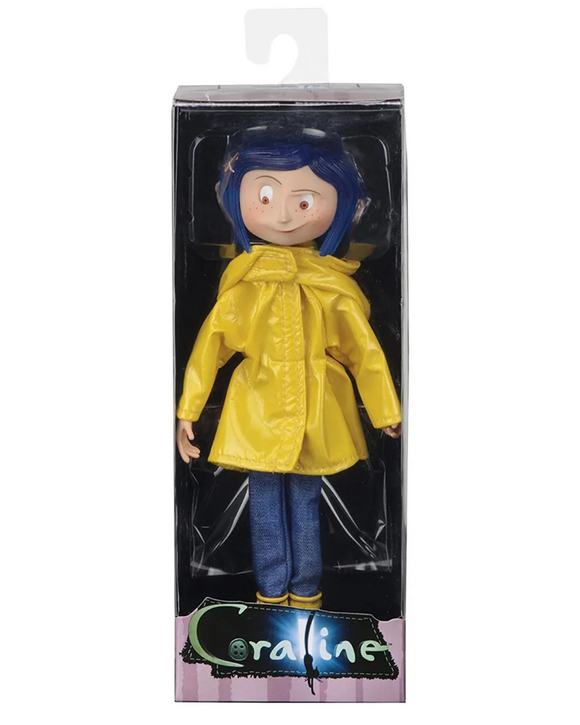 Coraline Bendy Doll With Raincoat