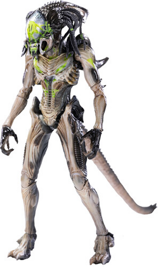 Hiya Toys AVPR Battle Damage Predalien Action Figure Exquisite Mini Series 1:18