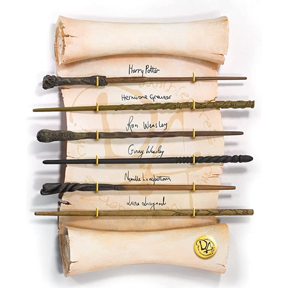 Noble Collection Harry Potter Dumbledore's Army Wand Collection Set of 6
