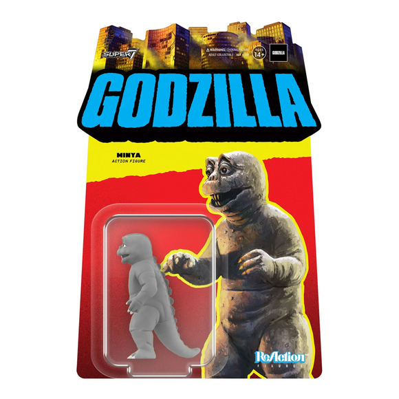 Super7 Toho Godzilla Minya Wave 3 Reaction Figure