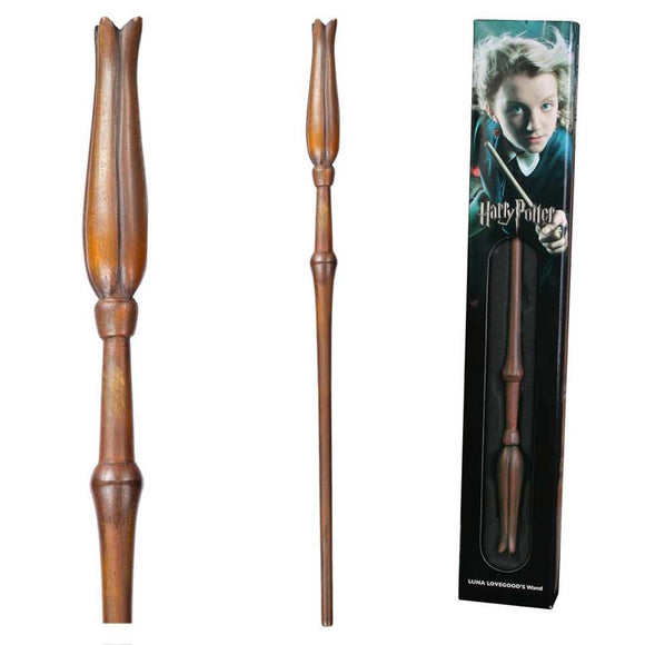 Noble Collection Harry Potter Luna Lovegood Wand with Character Box