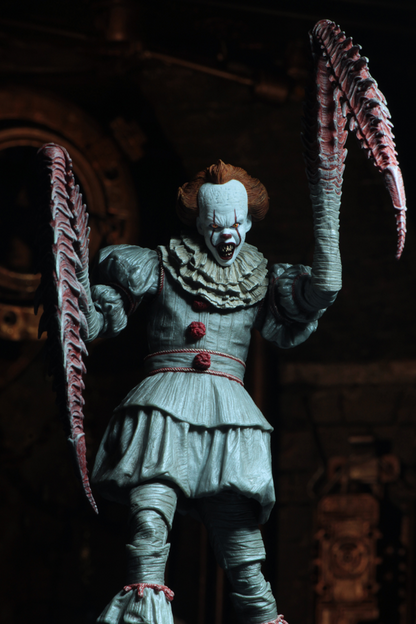 (NECA) IT - 7" Scale Action Figure - Ultimate "Dancing Clown" Pennywise