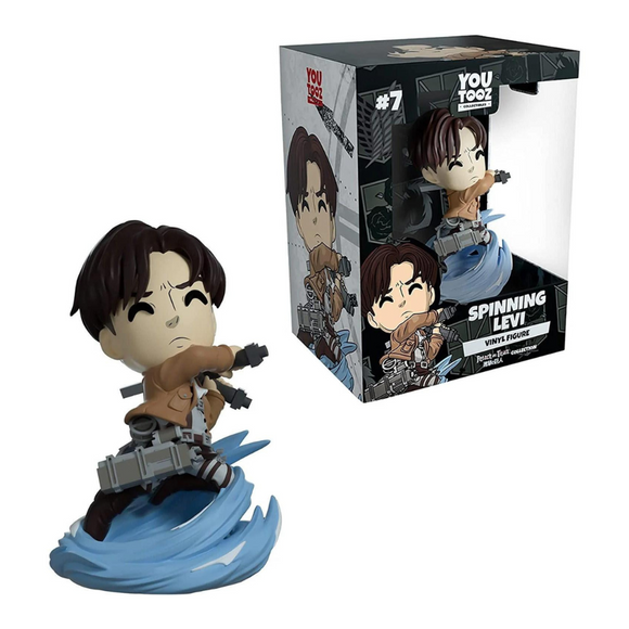 Youtooz Attack on Titan: Spinning Levi Vinyl Figure