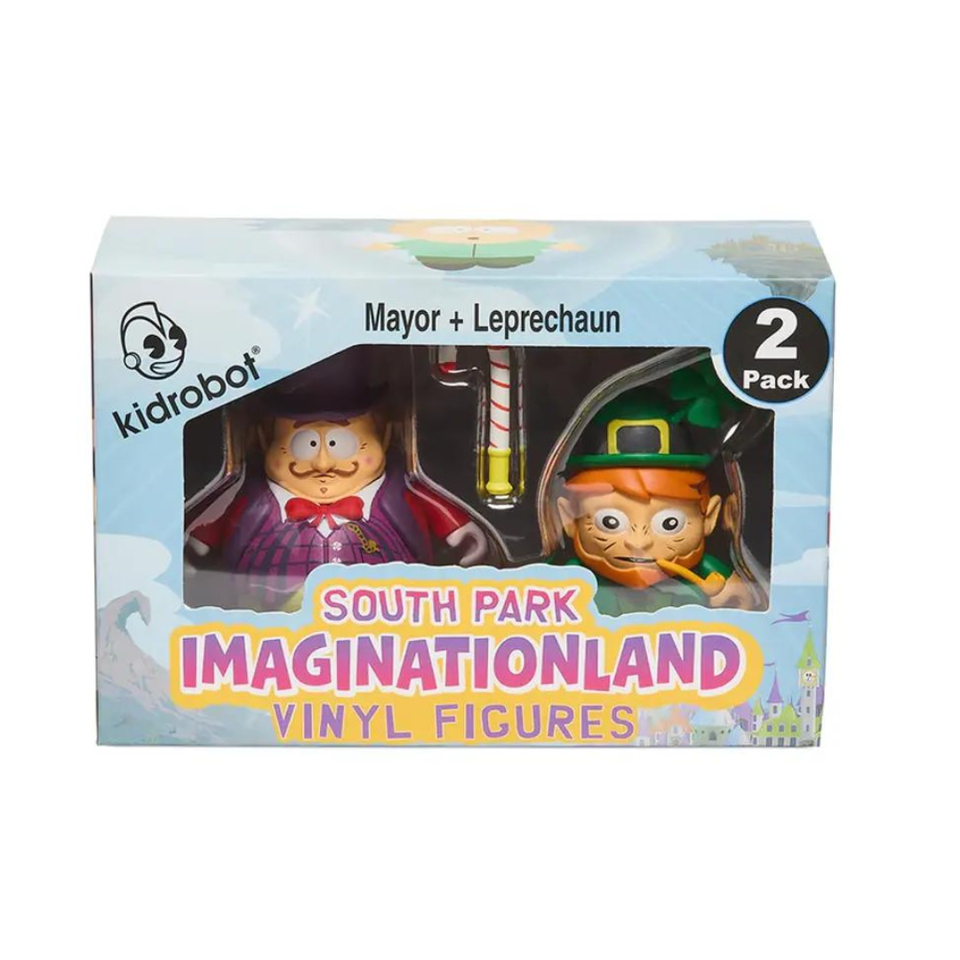 South Park Imaginationland Mayor & Leprechaun Vinyl Figure Pack
