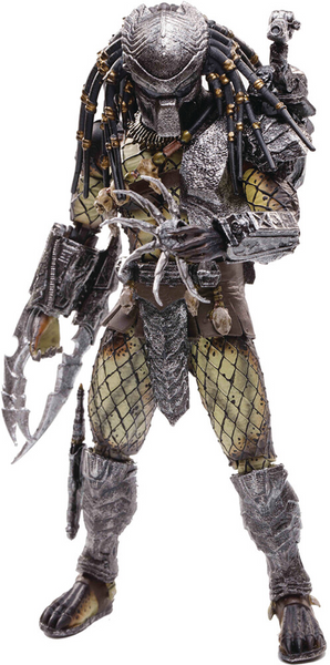 Hiya Toys AVP - Temple Guard Predator Action Figure Exquisite Mini 