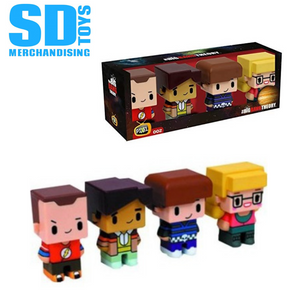 The Big Bang Theory - Pixel Set Of Four 002