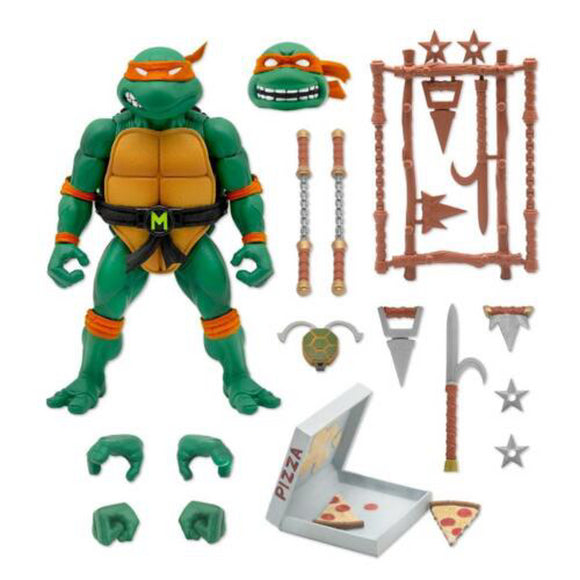 Super7 TMNT Michelangelo Ultimates! Wave 3 Figure