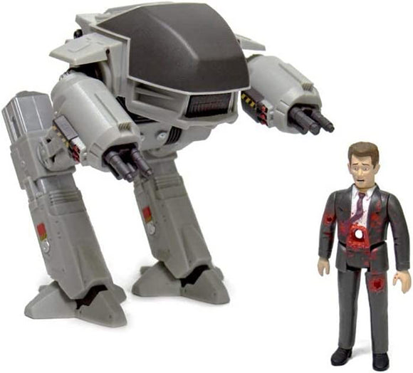 Super7 RoboCop ED-209 and Mr. Kinney Reaction Figure 2-Pack