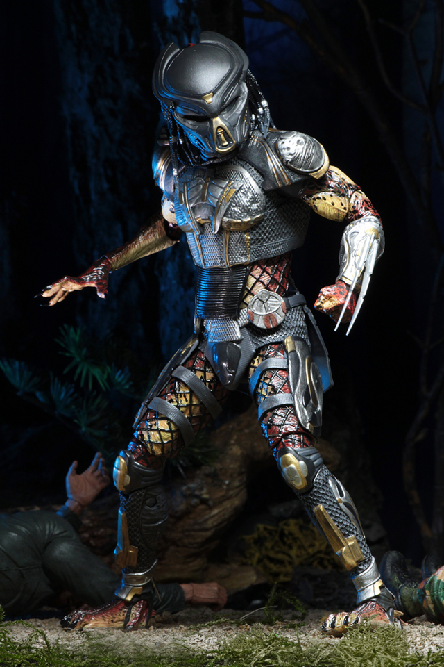 (NECA) Predator (2018) - 7" Scale Action Figure - Ultimate Fugitive Predator