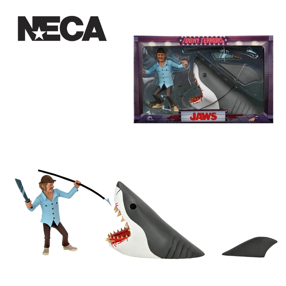 neca フィギュア ジョーズ TOONY TERRORS JAWS Amazon.co.jp: ジョーズ ネカ トゥーニー・テラーズ アクション