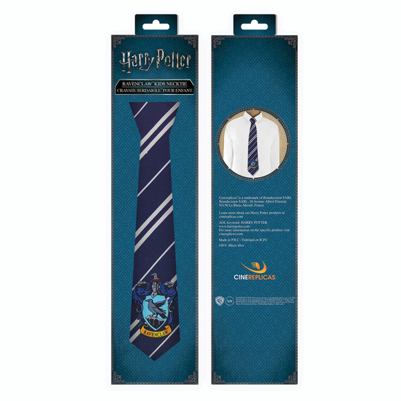 Cinereplicas Harry Potter Ravenclaw Crest Necktie XS and Kids