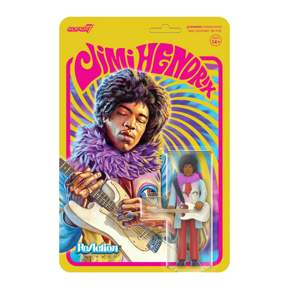 Super7 Jimi Hendrix (Are You Experienced) Rection Figure