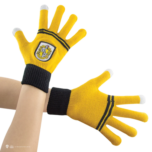 Cinereplicas Harry Potter Hufflepuff House Touchscreen Gloves