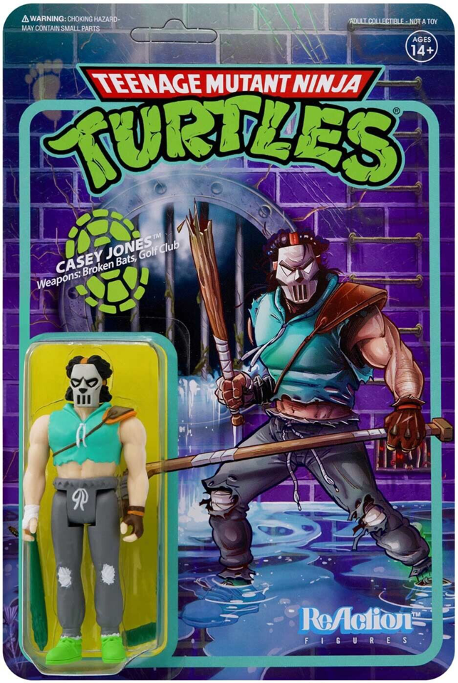 Teenage Mutant Ninja Turtles Casey Jones Wave 3 Reaction Figure