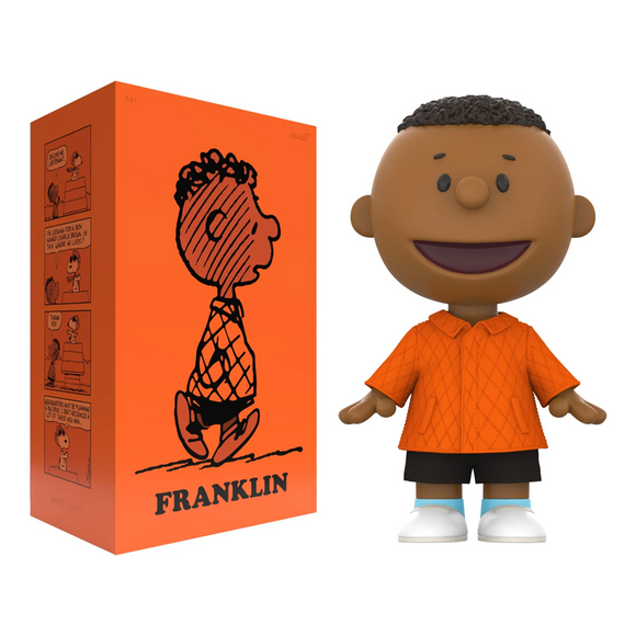 Super7 Peanuts Supersize Franklin Jacket Vinyl Figure