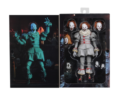 (NECA) IT - 7" Scale Action Figure - Ultimate Well House Pennywise