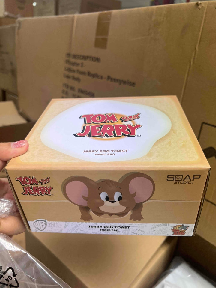 Soap Studio Tom and Jerry Jerry Egg Toast Memo Pad