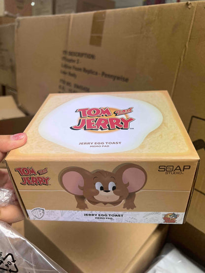 Soap Studio Tom and Jerry Jerry Egg Toast Memo Pad