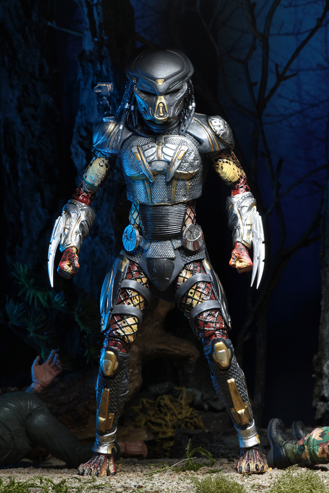(NECA) Predator (2018) - 7" Scale Action Figure - Ultimate Fugitive Predator