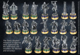 Noble Collection Lord of the Rings Deluxe Chess Set