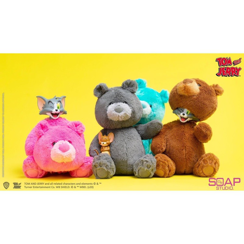 Soap Studio Tom and Jerry Plush Teddy Bear Ver.2