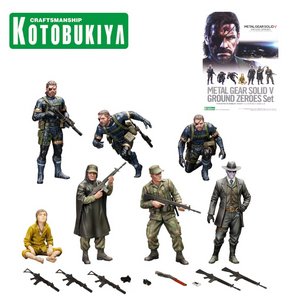 Metal Gear Solid V - Ground Zeroes Model Kit Set