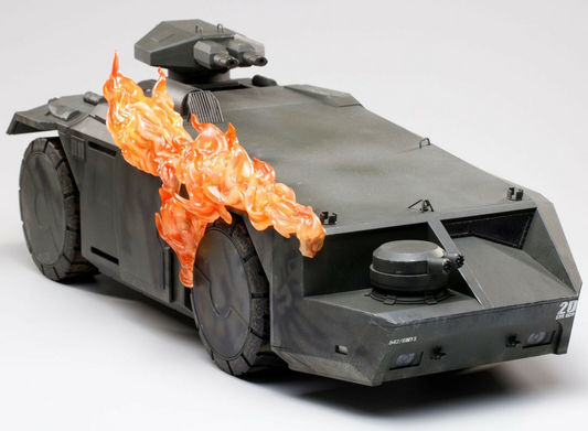 Hiya Toys ALIENS - Burning Armored Personnel Carrier Exquisite Mini Series 1:18