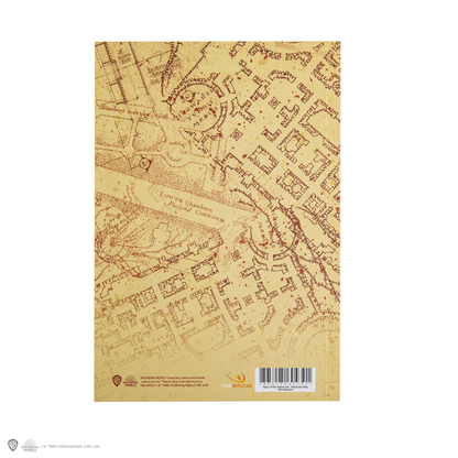 Cinereplicas Harry Potter Marauder Map Notebook