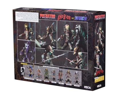 (NECA) Predator - 7" Scale Action Figure - Ultimate Bad Blood and Ultimate Enforcer 2 pack
