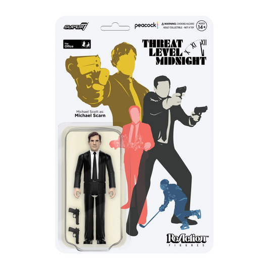 Super7 The Office Michael Scott as Michael Scarn Wave 1 ReAction Figure