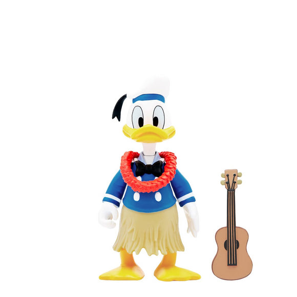 Super7 Disney Donald Duck Vintage Collection Wave 2 Hawaiian Holiday Rection Figure